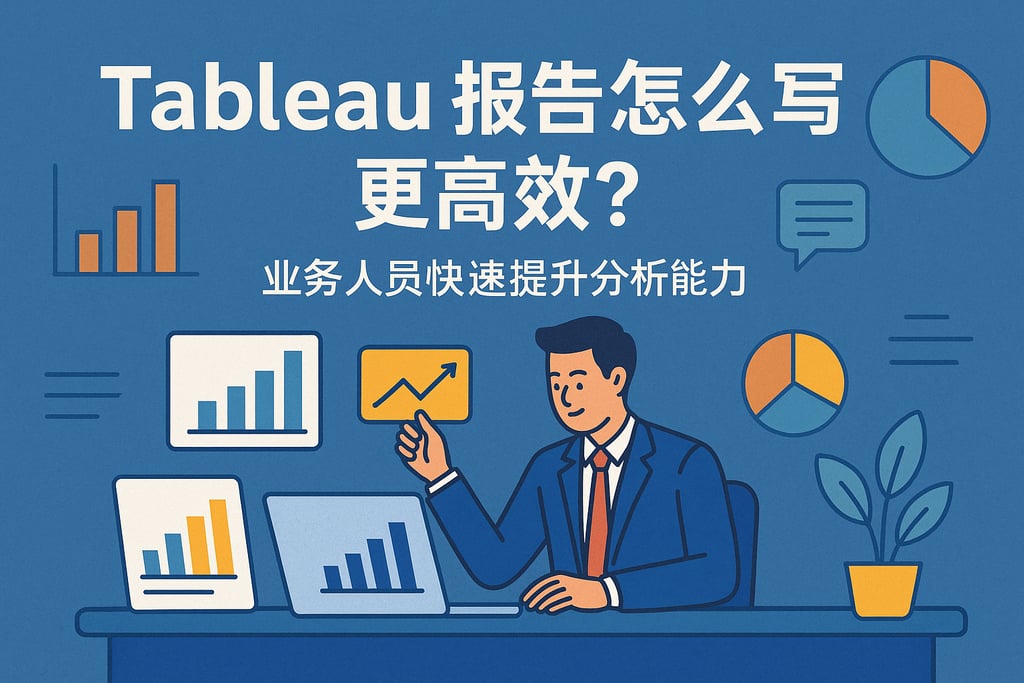 Tableau报告怎么写更高效？业务人员快速提升分析能力