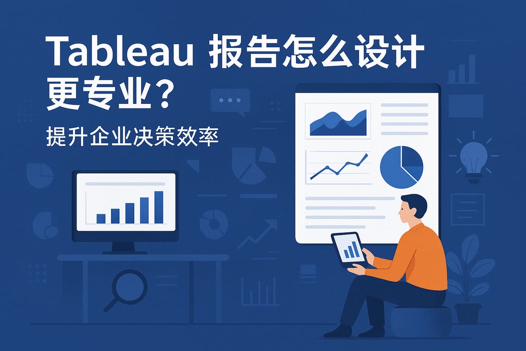 Tableau报告怎么设计更专业？提升企业决策效率