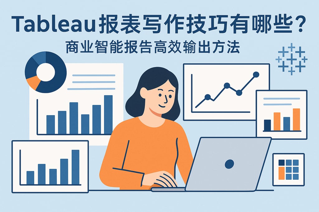 Tableau报表写作技巧有哪些？商业智能报告高效输出方法