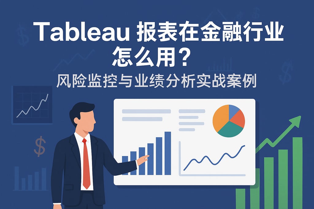 Tableau报表在金融行业怎么用？风险监控与业绩分析实战案例