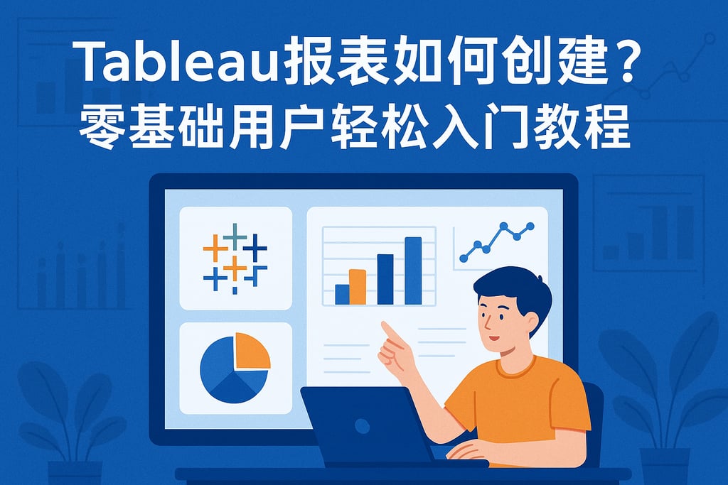 Tableau报表如何创建？零基础用户轻松入门教程