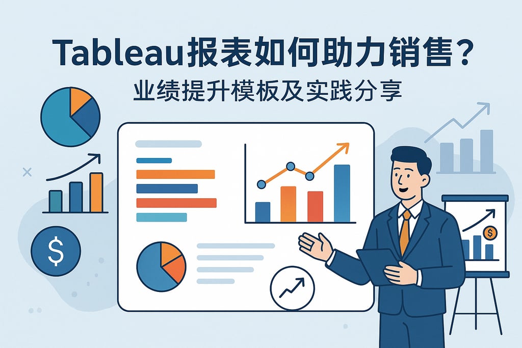 Tableau报表如何助力销售？业绩提升模板及实践分享