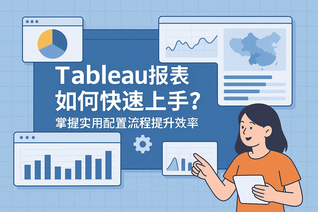 Tableau报表如何快速上手？掌握实用配置流程提升效率。