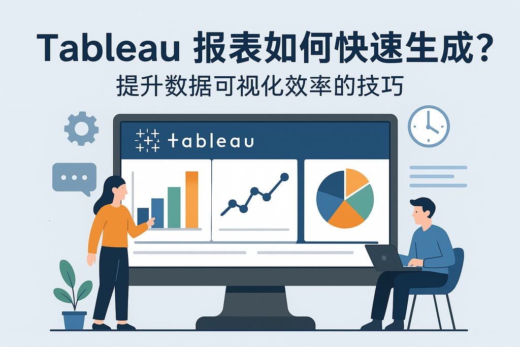 Tableau报表如何快速生成？提升数据可视化效率的技巧