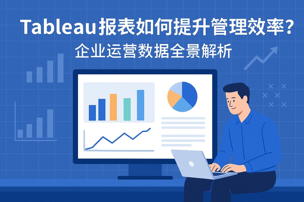 Tableau报表如何提升管理效率？企业运营数据全景解析