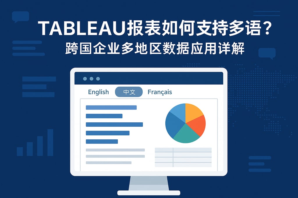 Tableau报表如何支持多语言？跨国企业多地区数据应用详解