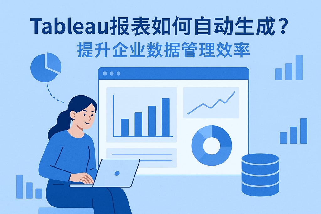 Tableau报表如何自动生成？提升企业数据管理效率