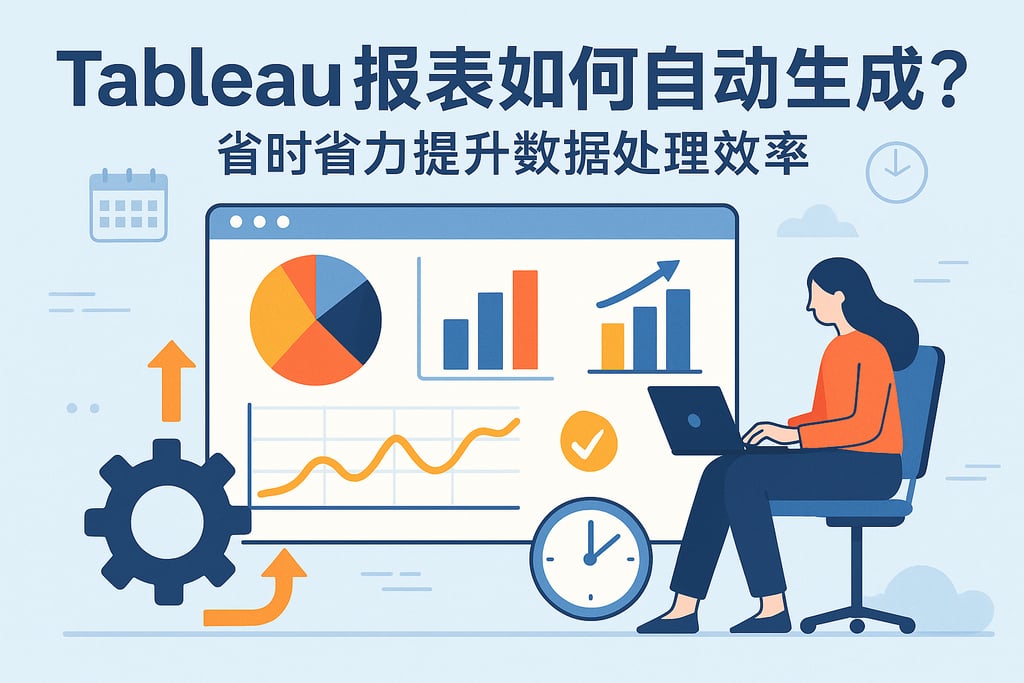 Tableau报表如何自动生成？省时省力提升数据处理效率