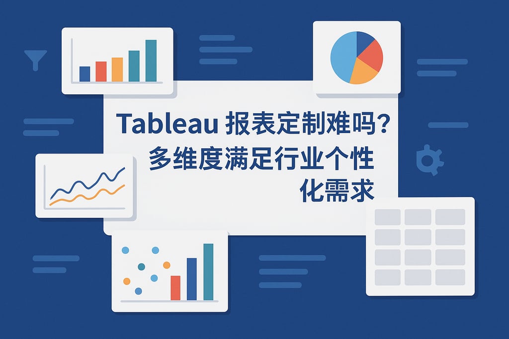 Tableau报表定制难吗？多维度满足行业个性化需求