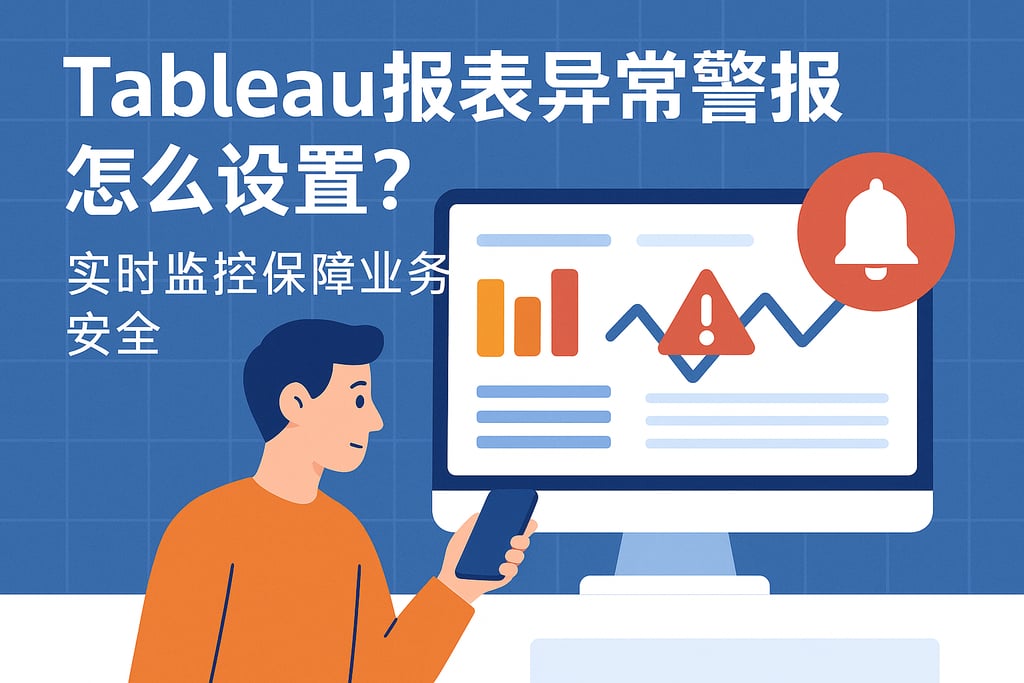 Tableau报表异常警报怎么设置？实时监控保障业务安全