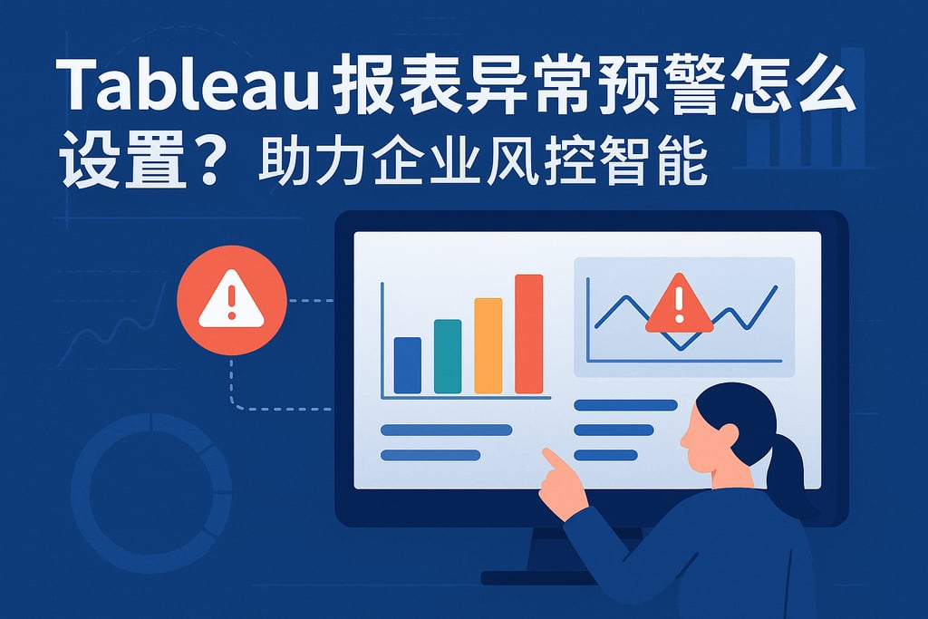 Tableau报表异常预警怎么设置？助力企业风控智能化