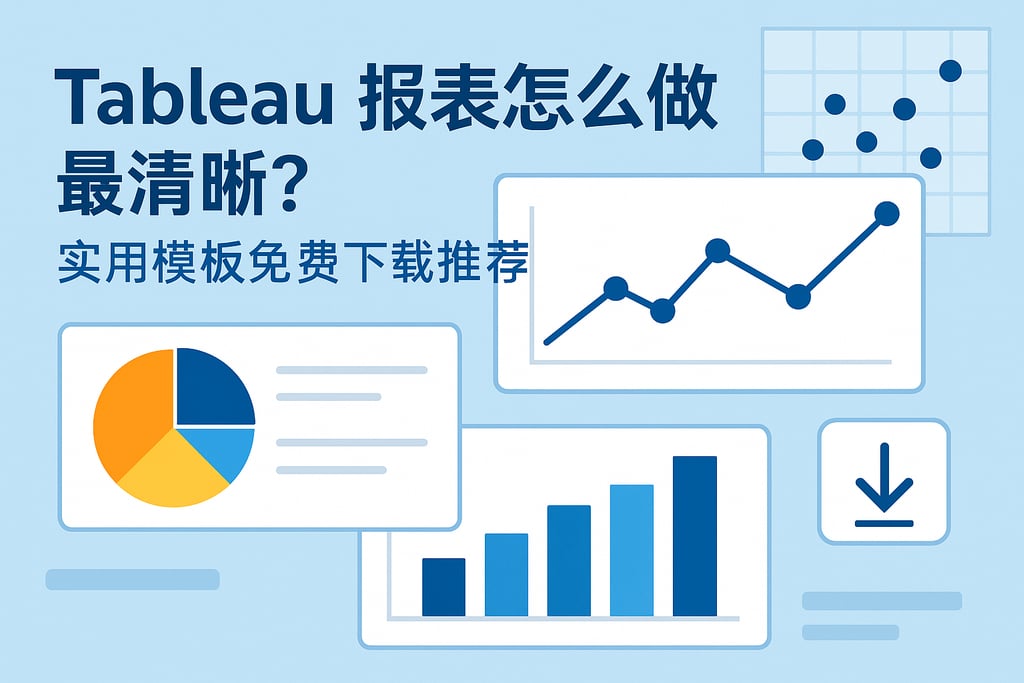 Tableau报表怎么做最清晰？实用模板免费下载推荐