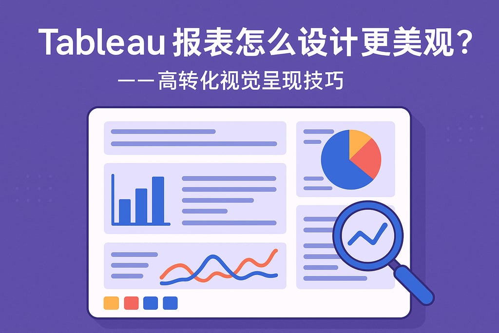 Tableau报表怎么设计更美观？高转化视觉呈现技巧