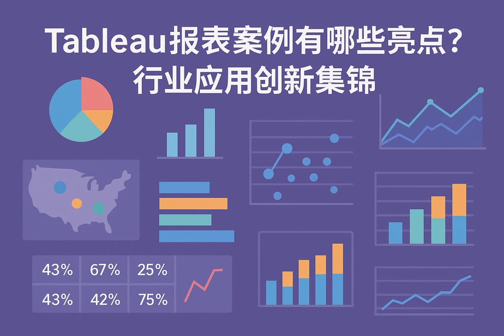 Tableau报表案例有哪些亮点？行业应用创新集锦