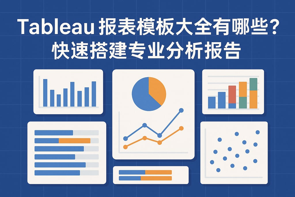 Tableau报表模板大全有哪些？快速搭建专业分析报告