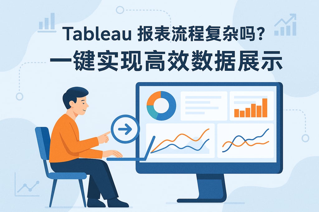 Tableau报表流程复杂吗？一键实现高效数据展示