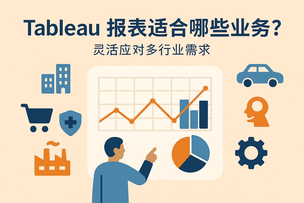Tableau报表适合哪些业务？灵活应对多行业需求