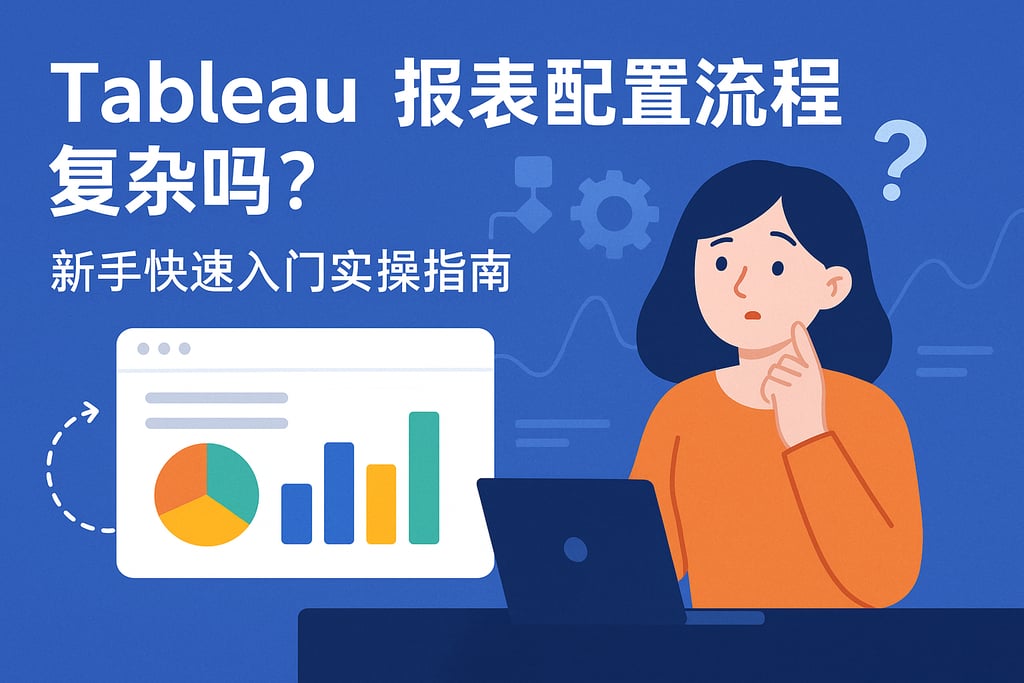 Tableau报表配置流程复杂吗？新手快速入门实操指南