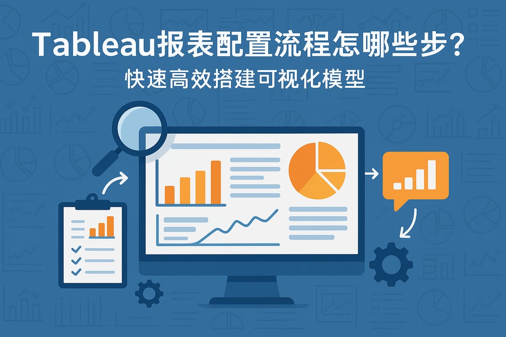 Tableau报表配置流程有哪些步骤？快速高效搭建可视化模型
