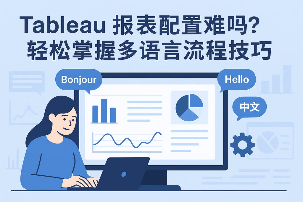 Tableau报表配置难吗？轻松掌握多语言流程技巧
