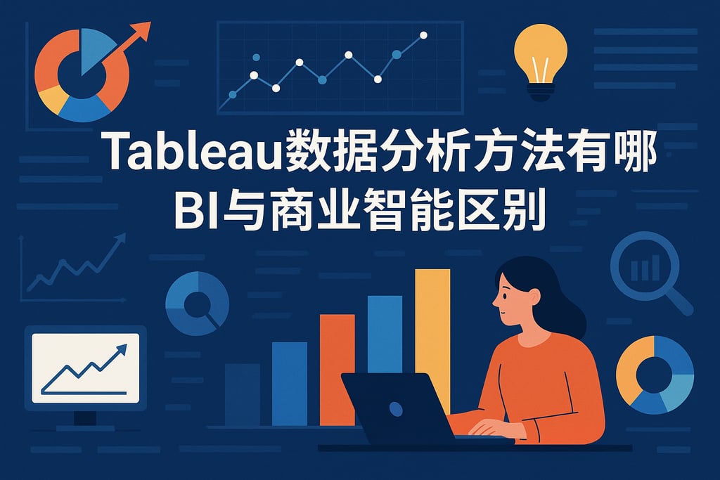 Tableau数据分析方法有哪些？BI与商业智能区别