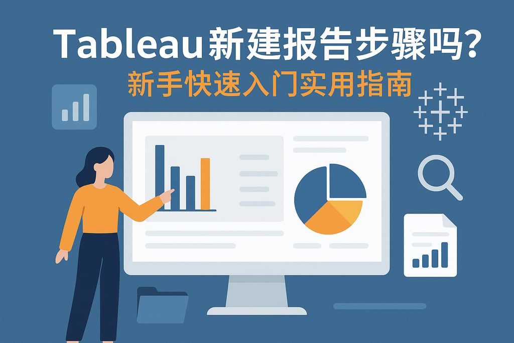 Tableau新建报告步骤复杂吗？新手快速入门实用指南。