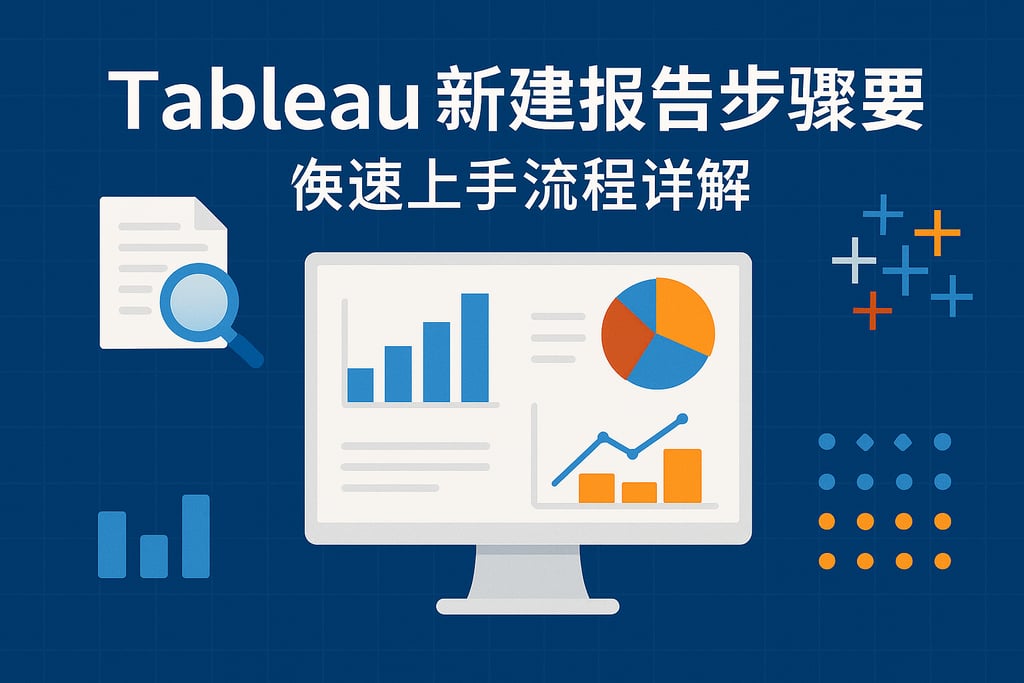 Tableau新建报告步骤有哪些？快速上手流程详解