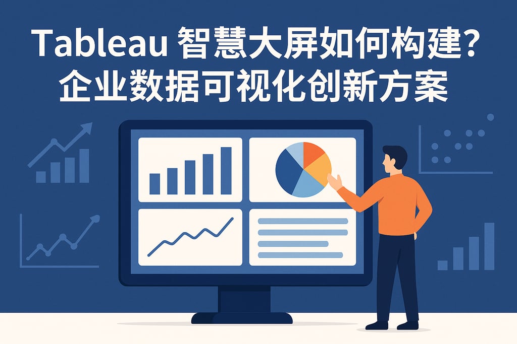 Tableau智慧大屏如何构建？企业数据可视化创新方案