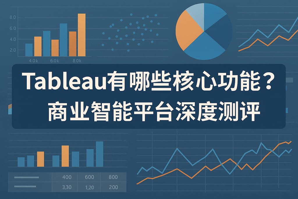Tableau有哪些核心功能？商业智能平台深度测评