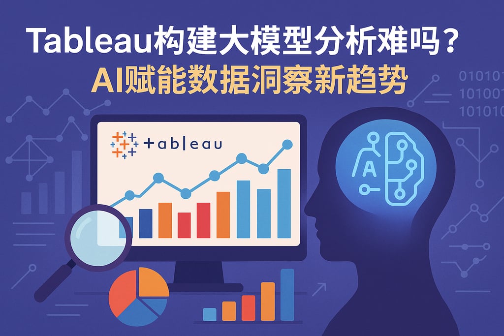 Tableau构建大模型分析难吗？AI赋能数据洞察新趋势