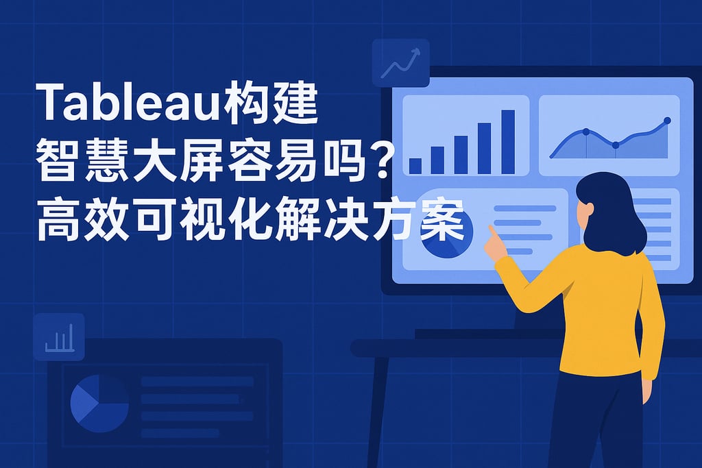 Tableau构建智慧大屏容易吗？高效可视化解决方案