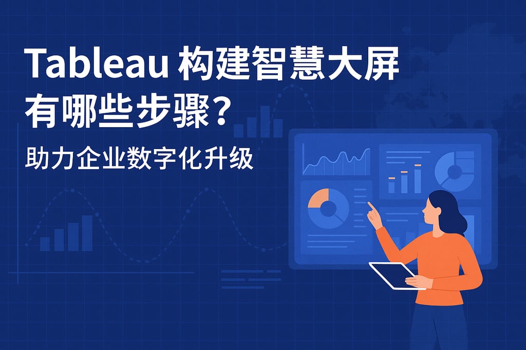 Tableau构建智慧大屏有哪些步骤？助力企业数字化升级