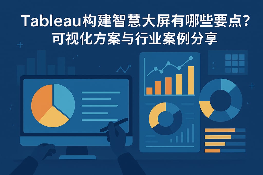 Tableau构建智慧大屏有哪些要点？可视化方案与行业案例分享