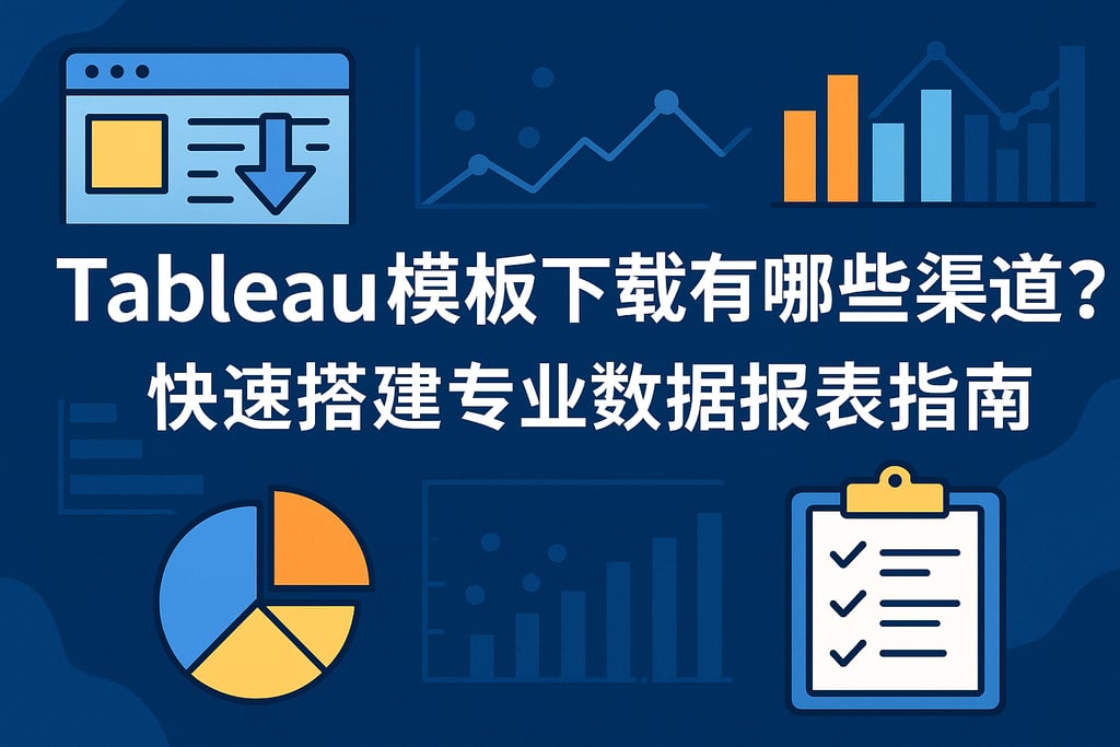 Tableau模板下载有哪些渠道？快速搭建专业数据报表指南。