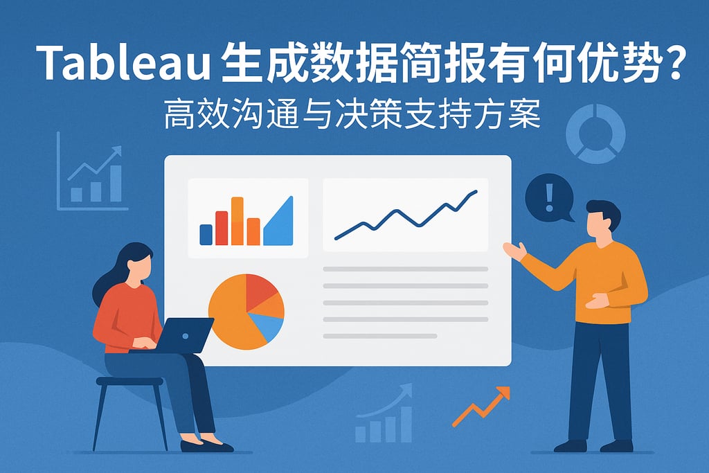 Tableau生成数据简报有何优势？高效沟通与决策支持方案