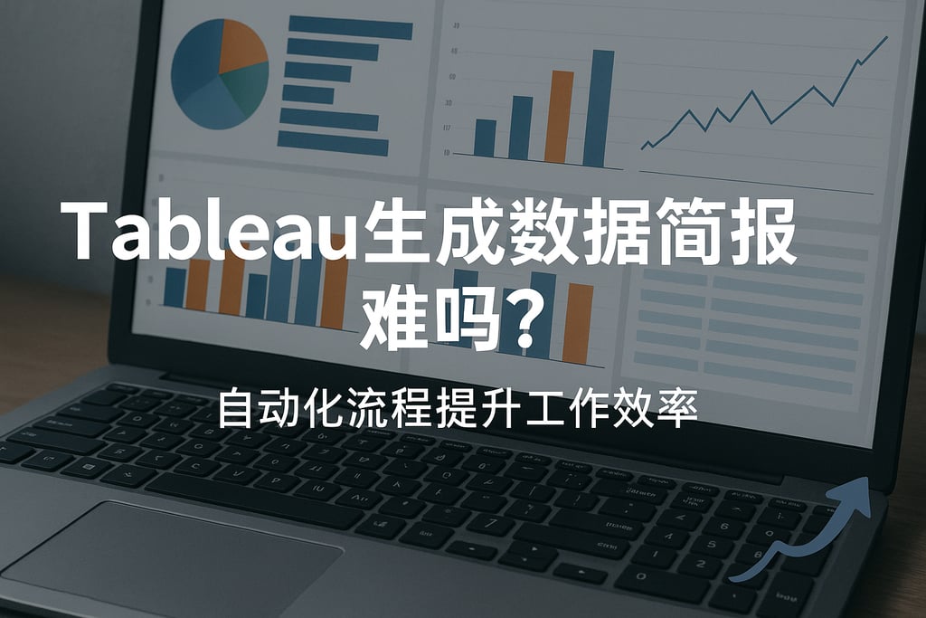 Tableau生成数据简报难吗？自动化流程提升工作效率