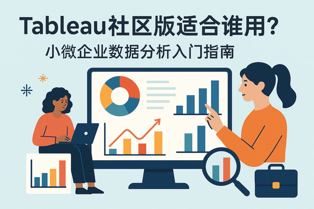 Tableau社区版适合谁用？小微企业数据分析入门指南
