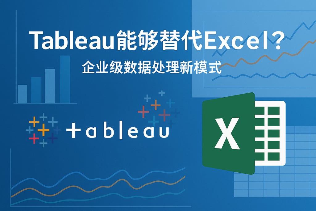 Tableau能否替代Excel？企业级数据处理新模式