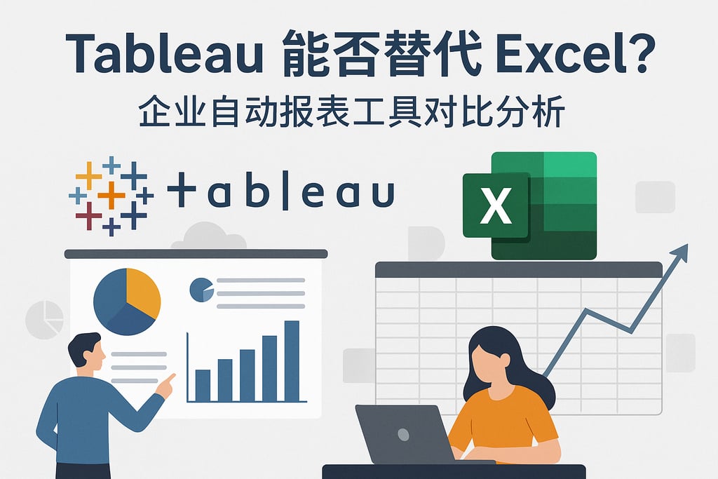 Tableau能否替代Excel？企业自动报表工具对比分析