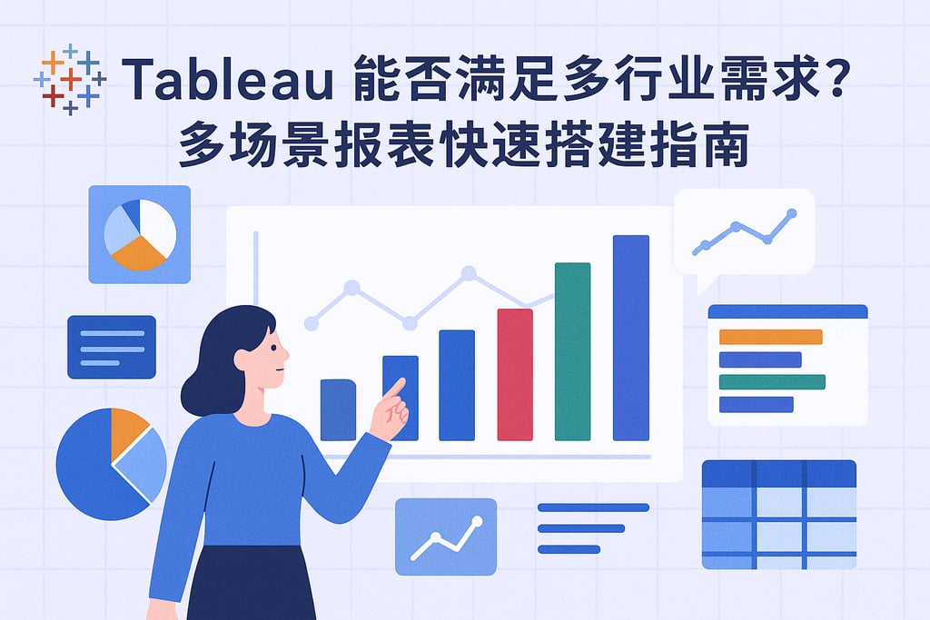 Tableau能否满足多行业需求？多场景报表快速搭建指南