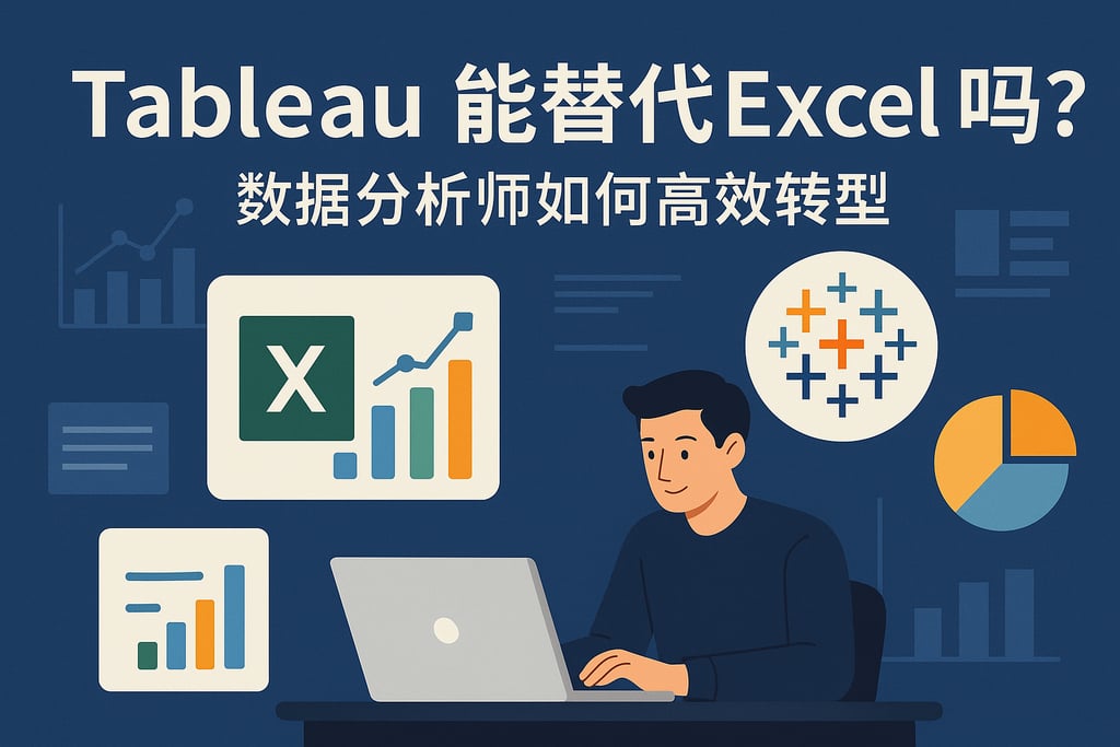 Tableau能替代Excel吗？数据分析师如何高效转型
