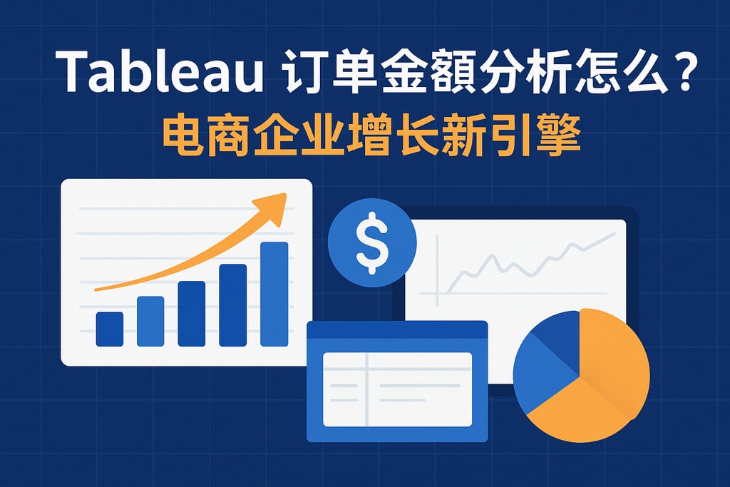 Tableau订单金额分析怎么做？电商企业增长新引擎