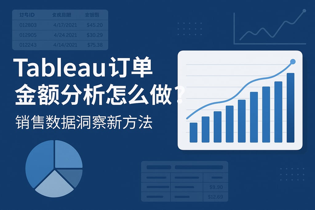 Tableau订单金额分析怎么做？销售数据洞察新方法