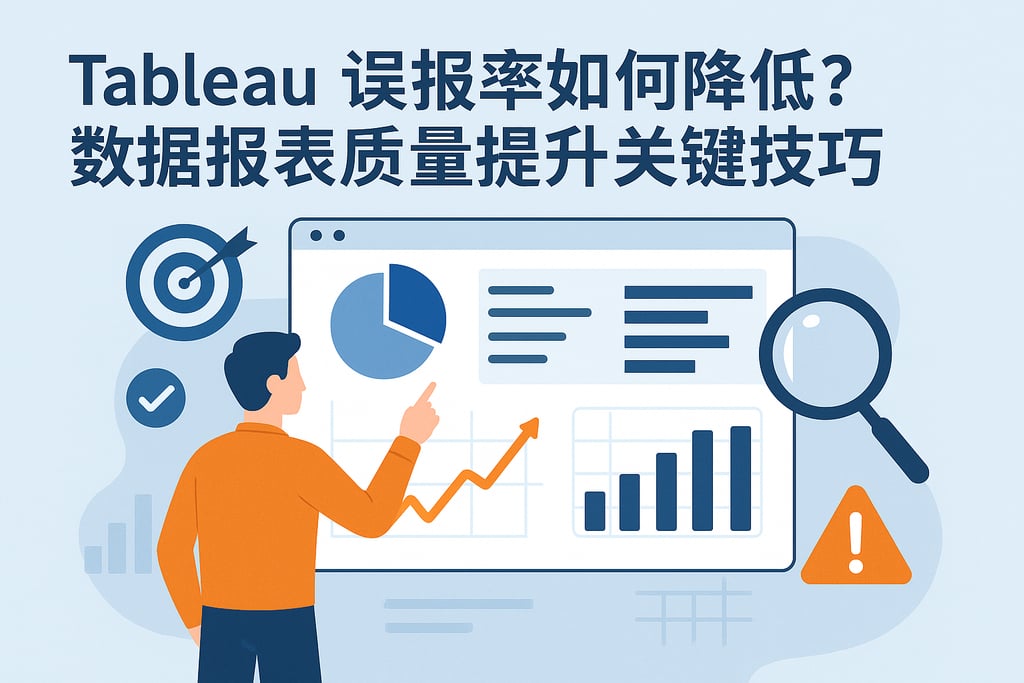Tableau误报率如何降低？数据报表质量提升关键技巧