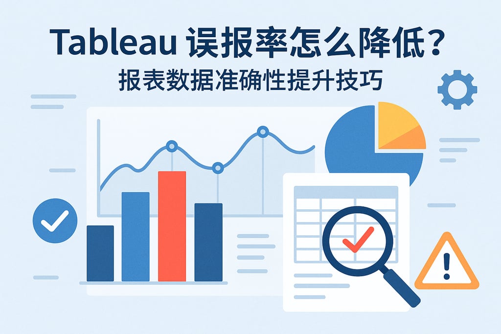 Tableau误报率怎么降低？报表数据准确性提升技巧