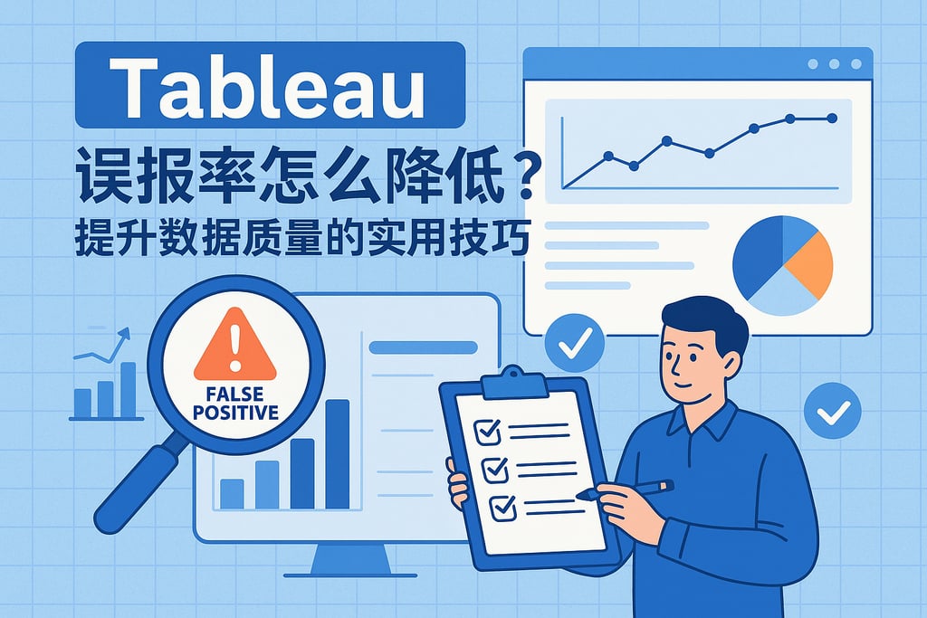 Tableau误报率怎么降低？提升数据质量的实用技巧