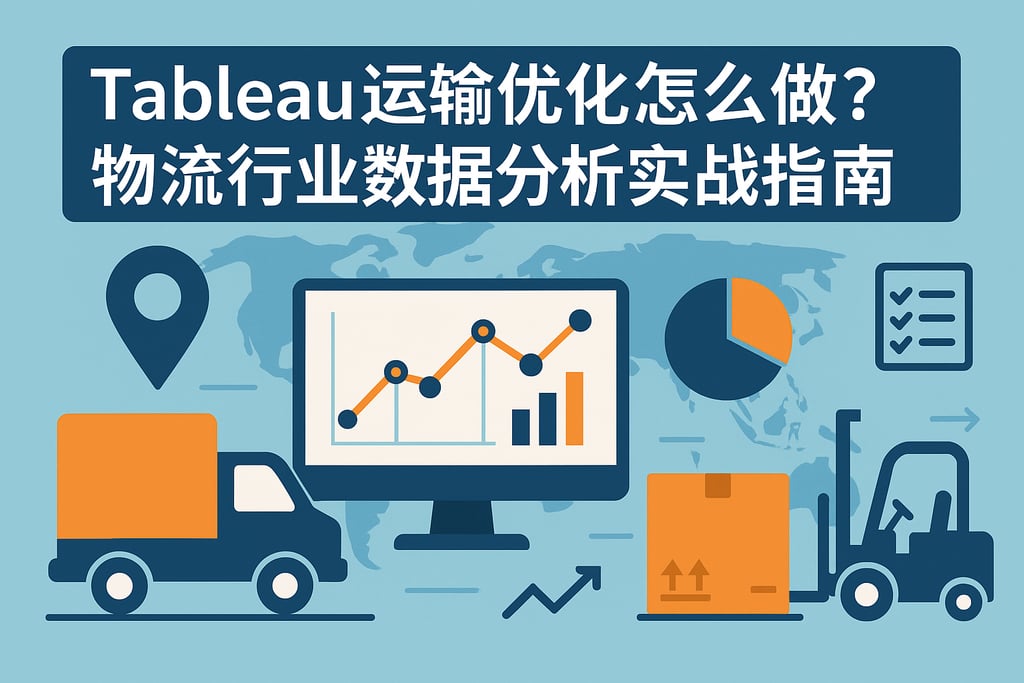 Tableau运输优化怎么做？物流行业数据分析实战指南