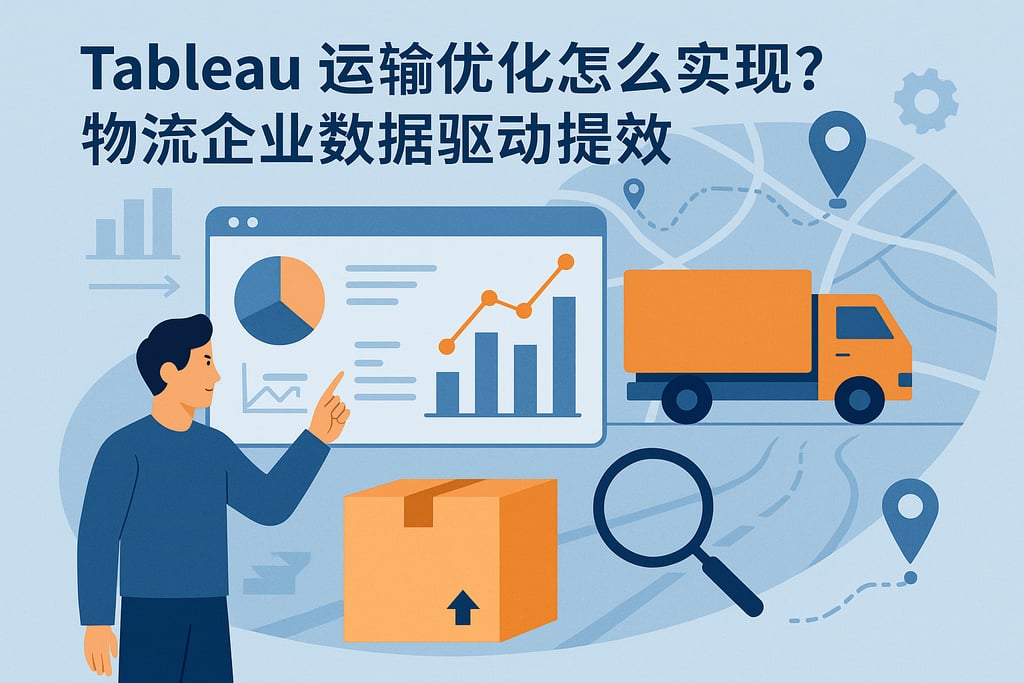Tableau运输优化怎么实现？物流企业数据驱动提效