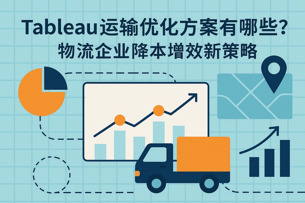 Tableau运输优化方案有哪些？物流企业降本增效新策略