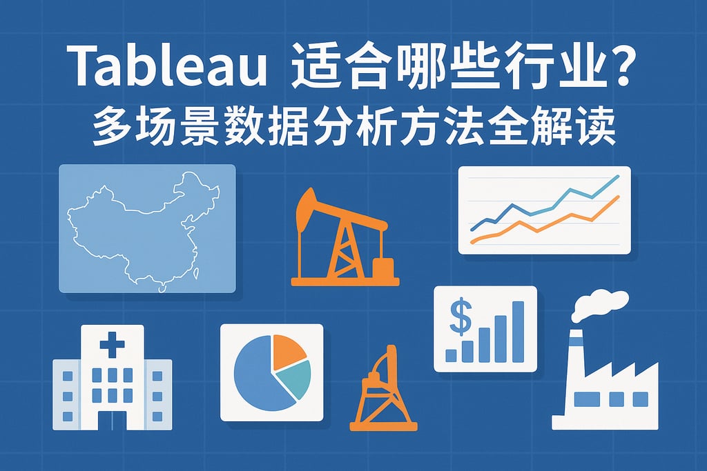 Tableau适合哪些行业？多场景数据分析方法全解读